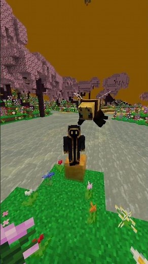 Minecraft's Secret Bee Dimension! 🐝 (The Bumblezone) #shorts