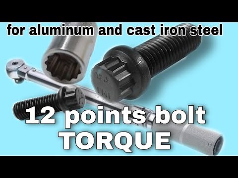 paano malaman ang torque ng 12 points na bolt? | TORQUE TABLE OF 12 POINTS BOLT or FLOWER TYPE