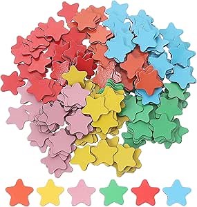 Amazon.com: SEWACC 240Pcs Star Magnets for Whiteboard Fridge Magnets Colored Magnet for Reward Office Kitchen Classroom Decoration : Home & Kitchen
