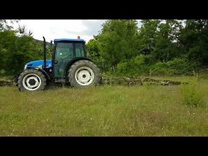 New holland tn75 plowing performance
