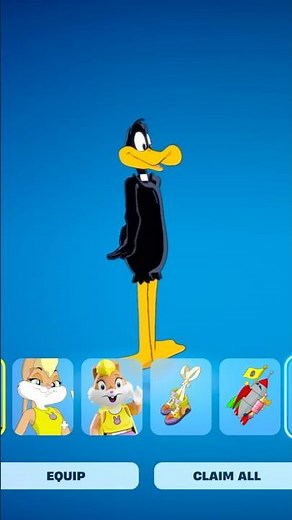 Fortnite Daffy Duck Quacking Up Emote