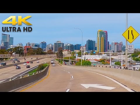 San Diego to Los Angeles California Scenic Drive 4K