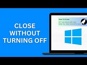 How to Close Laptop without Turning it OFF or Setting on Sleep