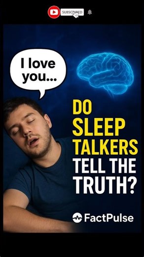 Why Do Some People Talk in Sleep? | #shorts #sleep #knowledge