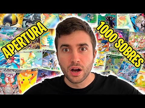 🔥ABRO 1000 SOBRES POKÉMON! 😱 APERTURA CARTAS POKÉMON🔥