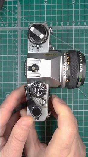 Olympus om10 how to load the film. #Shorts