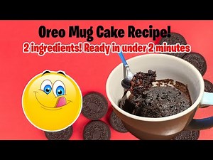 How To Make Oreo Mug Cake! | Simple and Easy
