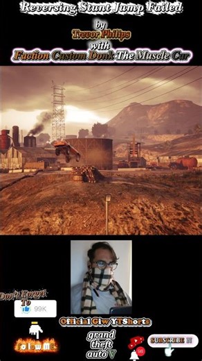 Reversing Unique Stunt Jump Failed by Trevor Philips.!