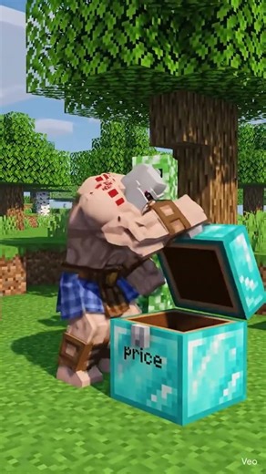 Kratos opens a Minecraft Chest like it’s God of War BOY, WE ARE RICH! #gaming