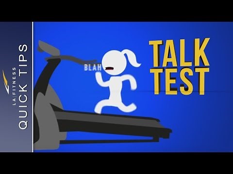 Using the Talk Test - Quick Tips - LA Fitness