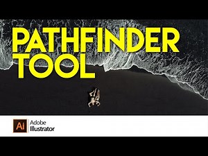How to use the Pathfinder Tool in Adobe Illustrator. Cut out & join text & vector shapes