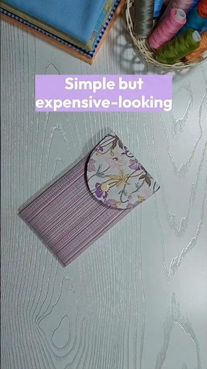 Handmade Phone Pouch Bag | Easy Mobile Pouch Sewing Project | Simple Cell Phone Pouch