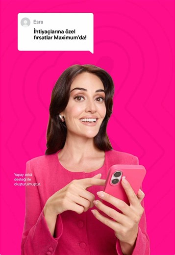 İhtiyaçlarına özel fırsatlar için Maximum Kart’a hemen başvur, hayatı maksimumda yaşa. 💖 Maximum Mobil veya İşCep’ten hemen başvurun. Ayrıntılı bilgi maximum.com.tr’de.