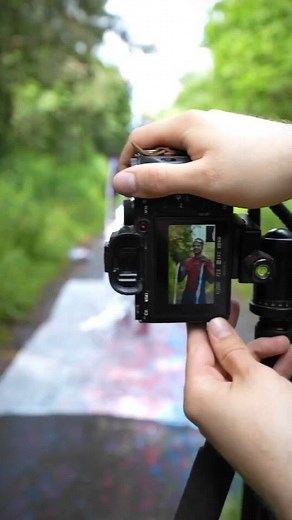 Spider-Man 🕸️🌈 Holi Powder Photography 📸 By: @manuel_bechter @romez.cc 🔥 #holiphotography #creativeart #reels #artist #photographers #behindthescenes #photography | filmmakingzone