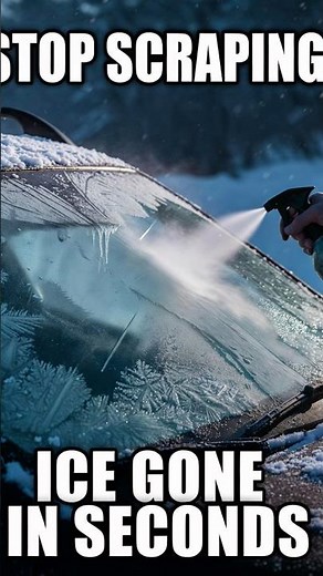 De-Ice Your Windshield in Seconds ❄️ No Scraping, No Scratches!