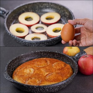 APPLE UPSIDE DOWN CAKE IN FRY PAN | EASY UPSIDE DOWN CAKE | WITHOUT OVEN | | N'Oven Foods
