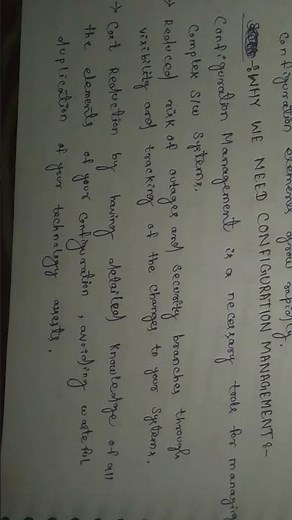 Software Configuration Management in Software engineering