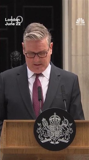 British Prime Minister Keir Starmer announces that he will resign
