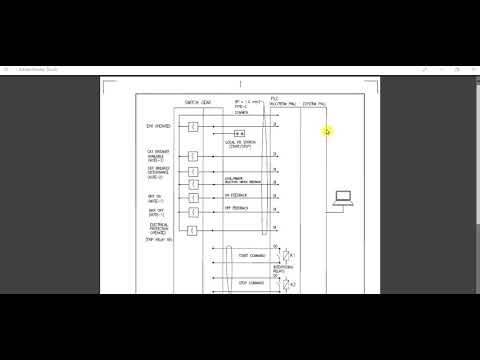 Electrical Switchgear Panel to DCS Interface Scheme
