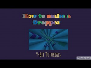 How to make a dropper in minecraft! (minecraft mini game)