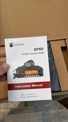 Radioddity QT60 10 Meter Transceiver #hamradioconcepts #radioddity
