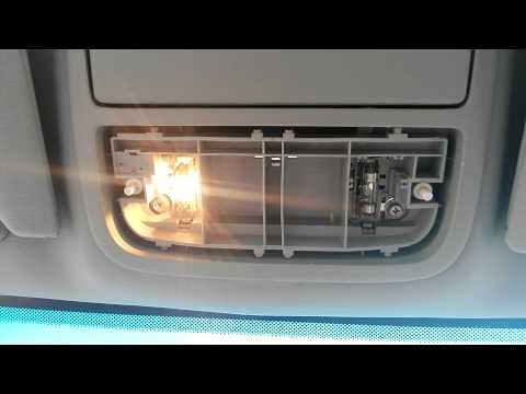 Honda Accord Map Light Replacement