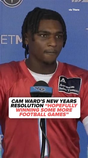 Solid resolution tbh | CBS Sports