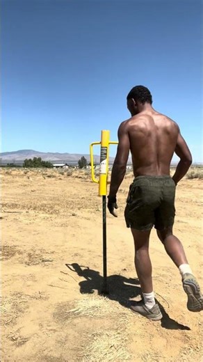 How to set a T-post #construstion#tpost#fencing#tools#work