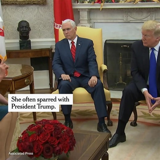 Rep. Nancy Pelosi announced that she will retire when her term concludes in early 2027, ending a remarkable career in which she rose to become one of the most powerful women in American history. Read more: https://nyti.ms/49Fe50c | The New York Times