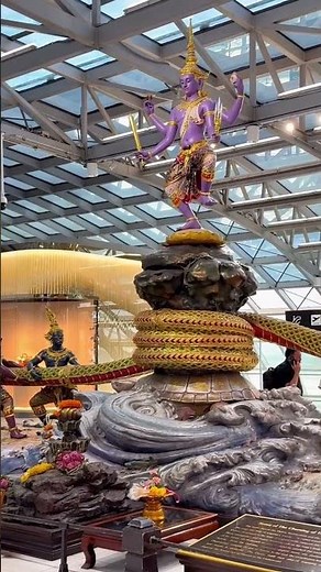 Exploring Suvarnabhumi Airport (BKK) ✈️ #milesandmemories #travel #rvtravelstories