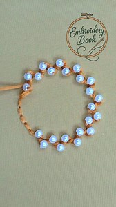 11M views · 94K reactions | Superb circle hand embroidery design needle art #everyone #diy #tutorial #satisfying #embroidery | EmbroideryBook | Facebook