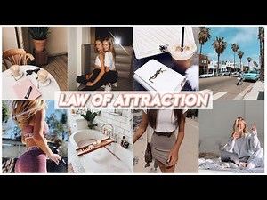 how to get anything you want with the LAW OF ATTRACTION (tips + tricks)