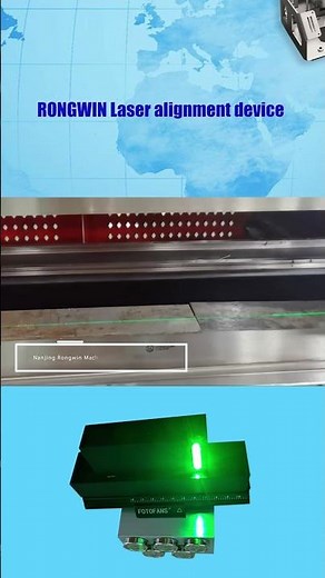 RONGWIN teaches you how to use a laser alignment instrument to bend workpieces