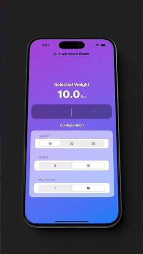 Want a Seamless User Experience? Watch How I Created a Custom Wheel Picker with SwiftUI