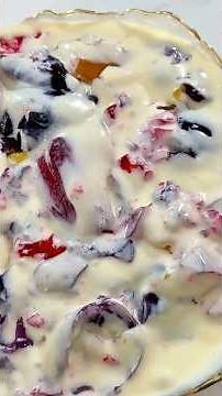 Mosaic Gelatin Dessert with Ninho Milk Cream (No Cooking Required)