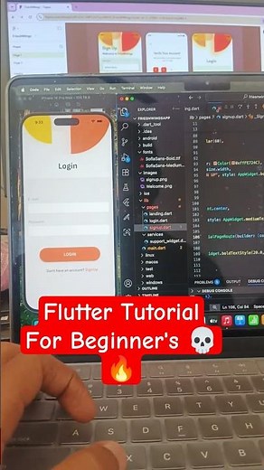 🔥 Flutter Tutorial for Beginners (2025) | Build a Complete App Using Flutter #shorts #flutter