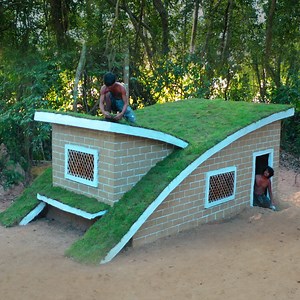 70K views · 4K reactions | 26Days Building House with Decoration Underground Living Room | Primitive Survival Tool | Facebook