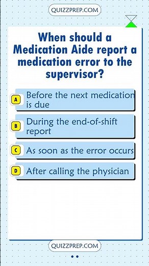 Certified Medication Aide Exam 2026: 100 Essential Practice Questions & Answers
