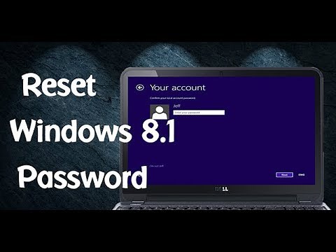 Reset HP Laptop Windows 8.1 Password Easily. Work for HP/Dell/ASUS