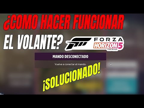 🟢SOLUTION TO THE "CONTROLLER DISCONNECTED" ERROR IN FORZA HORIZON 5 (ALL STEERING WHEELS)