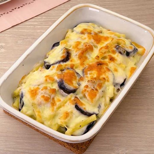 なめらかなおいしさ♪ なすのホワイトソースグラタンのレシピ動画・作り方 | デリッシュキッチン