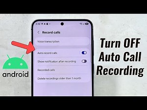 How to Disable Auto Call Recording on Android Phone