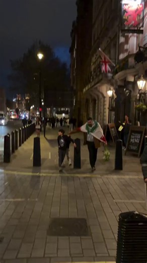 Reza Pahlavi Monarchists are some of the WORST humans on earth. This video made me so mad.They attack this man in the UK with his two children for loving Iran while holding the Israeli flag. Even the kids are telling the attacker to LEAVE.They are saying some of the most vulgar curses in farsi. The UK should DEPORT THEM ALL to Israel. They dont deserve the UK or Iran.