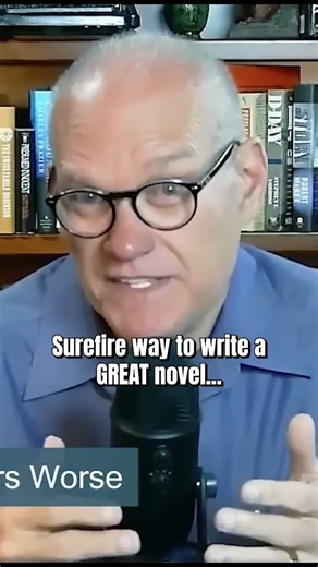Want to write a successful novel? Get your character into trouble FAST.