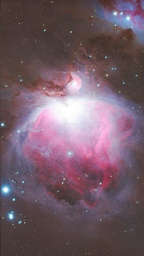 20 hours of light exposure of the Orion Nebula (M42) #Orion #nebula #m42