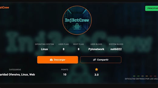 thehackerlabs Inj3ctCrew靶机复盘