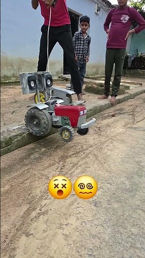 Swaraj 855 Jumping Stunt 😱 | Epic RC Tractor Jump! #Shorts