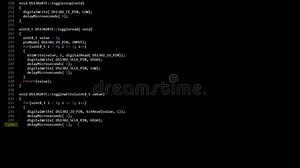 Process of C coding stock video. Video of shadow, programming - 76312341