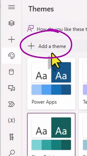 Build a Custom THEME 🎨 in Power Apps #powerapps #canvasapps #powerplatform