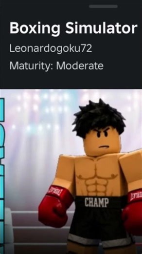 Roblox Boxing Simulator #roblox #simulator #boxing